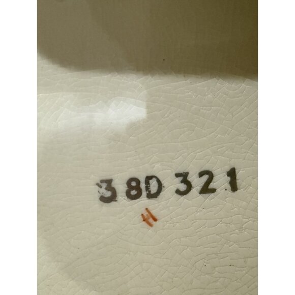 Vtg Royal Leighton Ceramic Porcelain Platter, 12", Gold Detail England - Picture 6 of 8